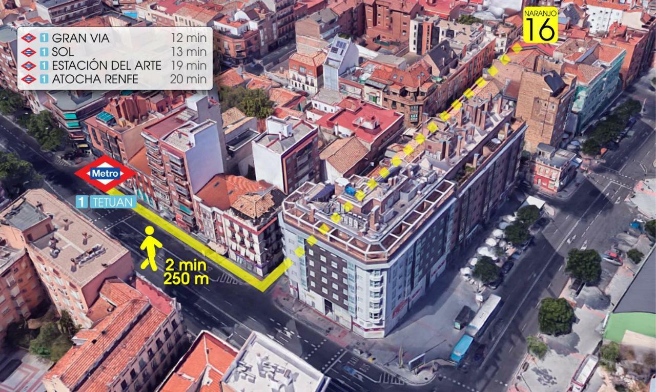 Apartment Casa Moderna Con Terraza Chill Out - Estadio Bernabeu Madrid